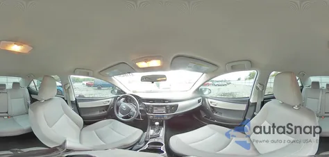 2015 Toyota Corolla L z USA, uszkodzony, nr VIN 2T1BURHE4FC439296